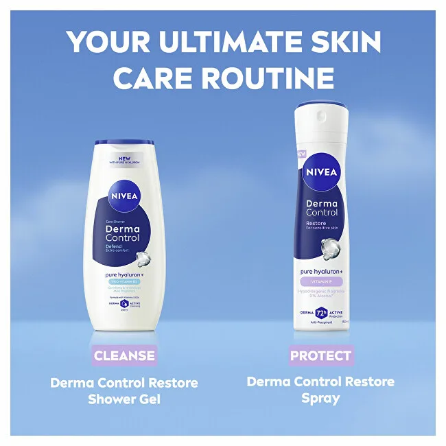 Nivea Antiperspirant spray for sensitive skin Derma Control Restore (Antiperspirant) 150 ml thumbnail 8