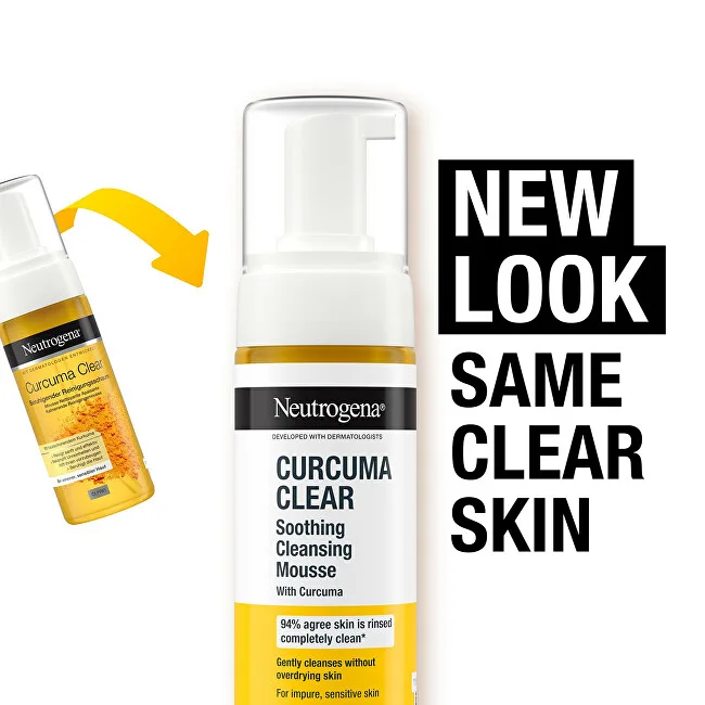 Neutrogena Curcuma Clear Cleansing Mousse thumbnail 3