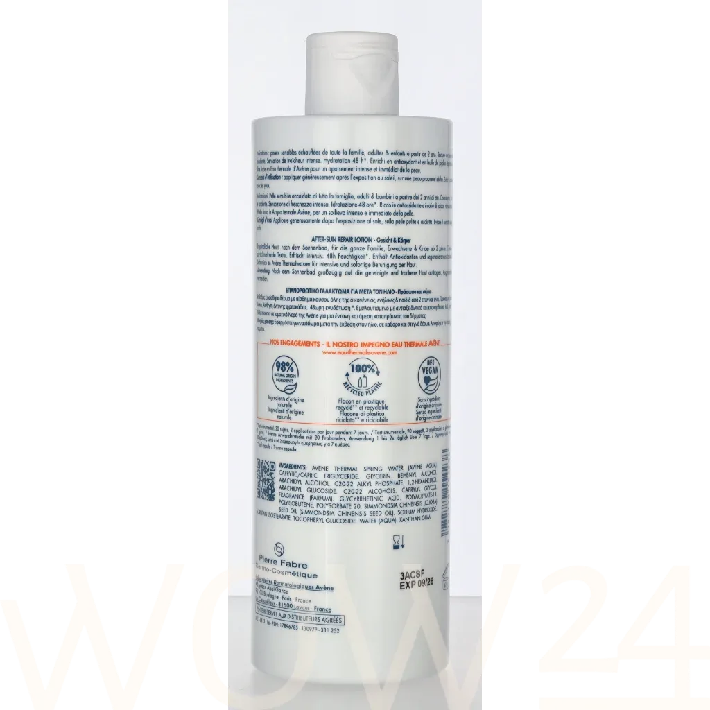 Avene After-Sun Restorative Lotion thumbnail 3