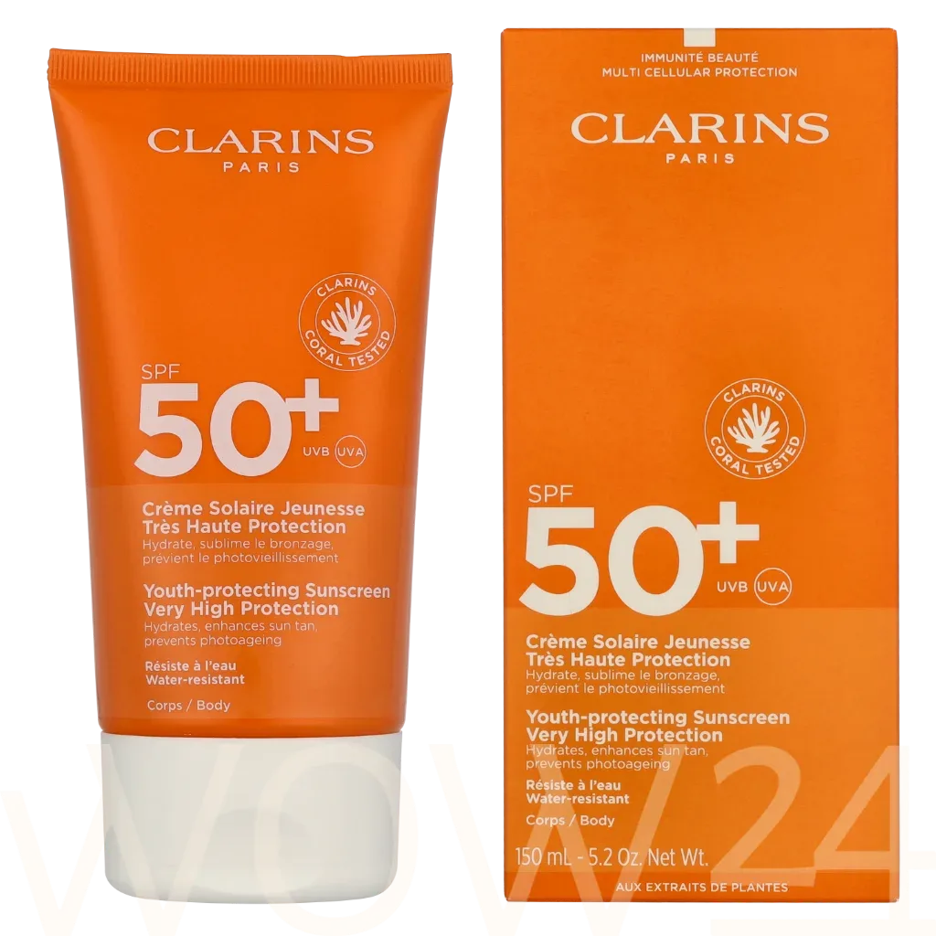 Clarins Sun Care Youth-Protecting Body Sunscreen thumbnail 4