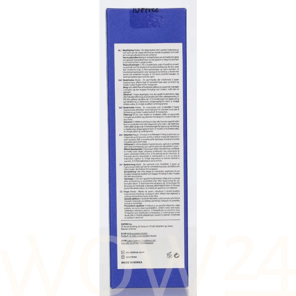 Isntree Hyaluronic Acid Water Sleeping Mask thumbnail 3