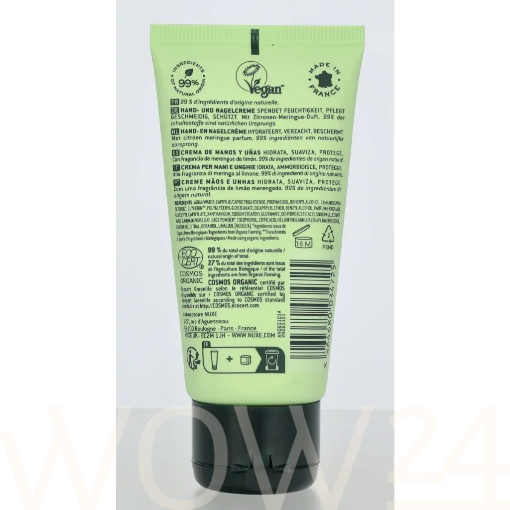 Nuxe Sweet Lemon Hand And Nail Cream thumbnail 3