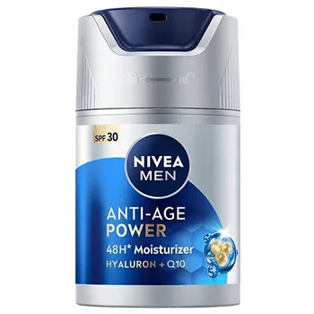 Nivea Moisturizing cream SPF 30 Men Anti-Age Power Moisturizer 50 ml thumbnail 2