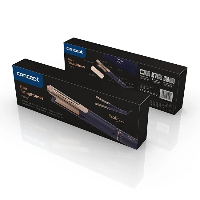 Concept "v" design Profi Care VZ8100 hair straightener thumbnail 7