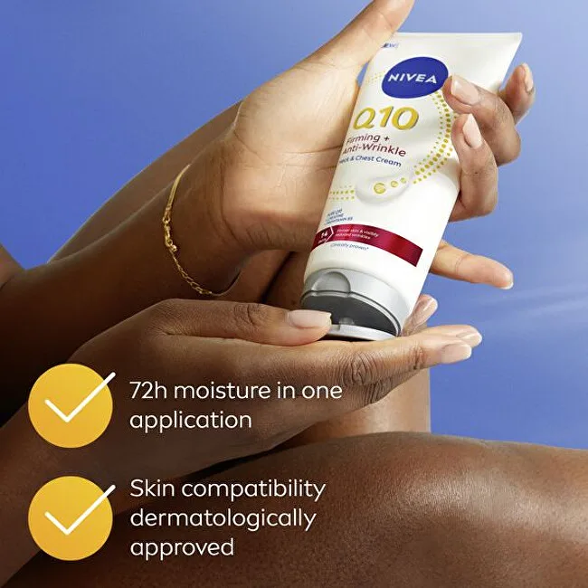 Nivea Firming and Anti-Wrinkle Neck & Décolleté Cream Q10 200 ml thumbnail 4