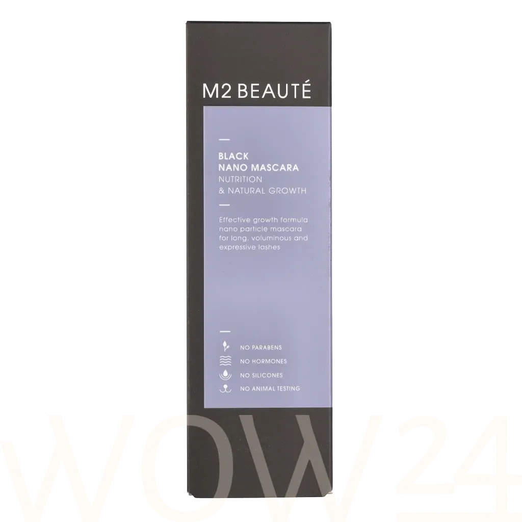 M2 Beauté Black nano mascara nutrition & natural growth thumbnail 2