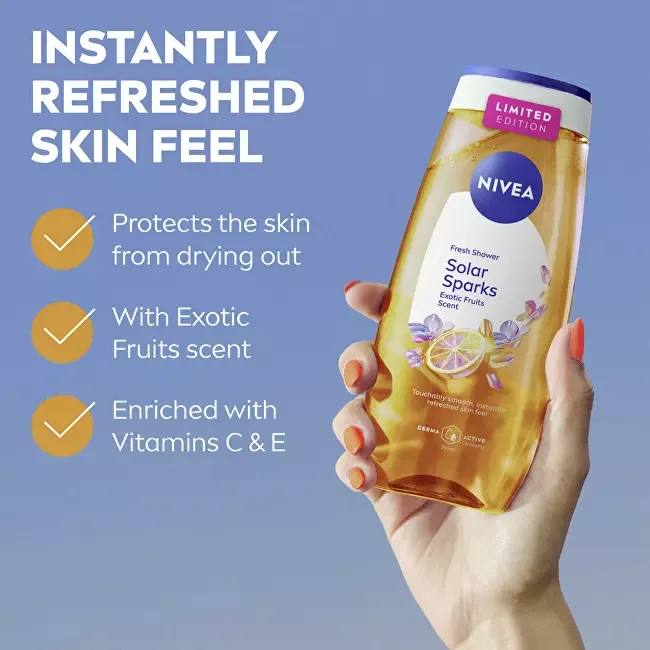 Nivea Solar Sparks Shower Gel thumbnail 2