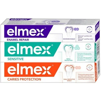Elmex Mix Trio toothpaste set 3 x thumbnail 2