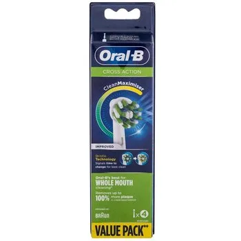 ORAL-B Cross Action White EB50 replacement brush heads 6 pcs. thumbnail 7