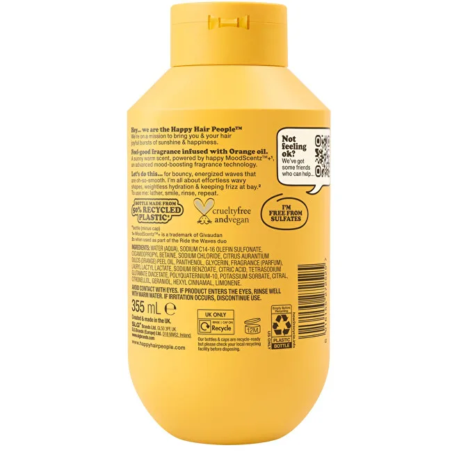 Happy Hair People Shampoo for wavy hair Ride the Waves Shampoo thumbnail 2