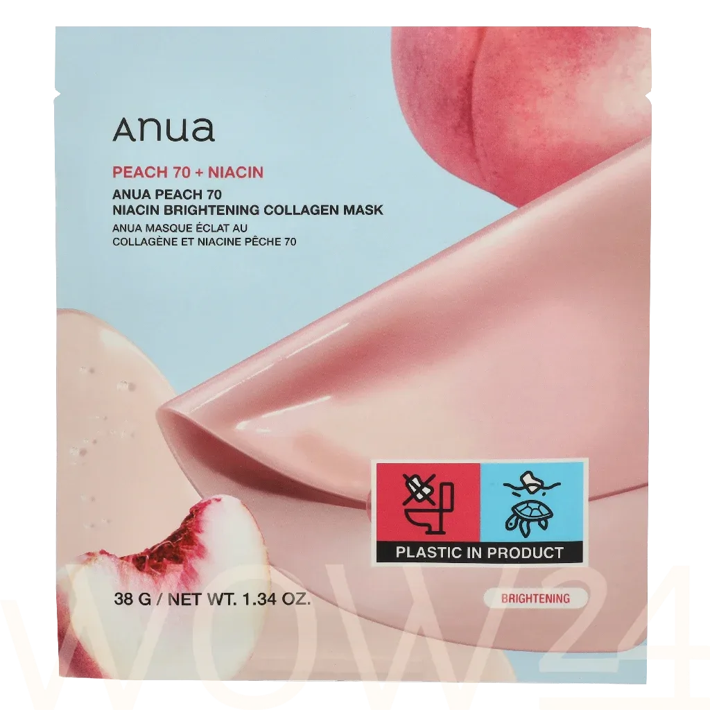 Anua Anua Peach 70 Nacin Brightening  Collagen Mask thumbnail 5