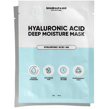 Breakout+aid Moisturizing mask with hyaluronic acid Moisture Mask 34 g thumbnail 2