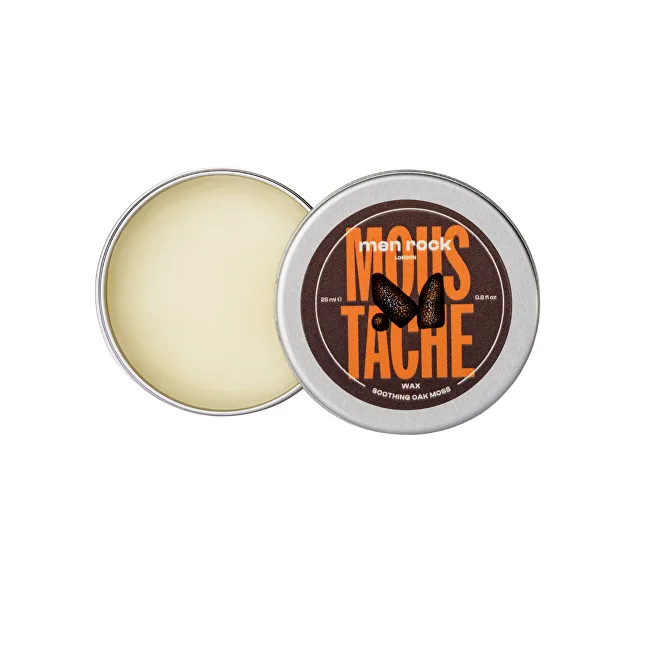 Men Rock London Oak Moss Beard Wax (Soothing Moustache Wax) thumbnail 2