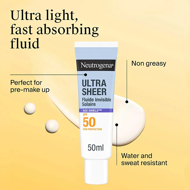 Neutrogena Invisible Fluid SPF 50 Age Shield Ultra Sheer thumbnail 3