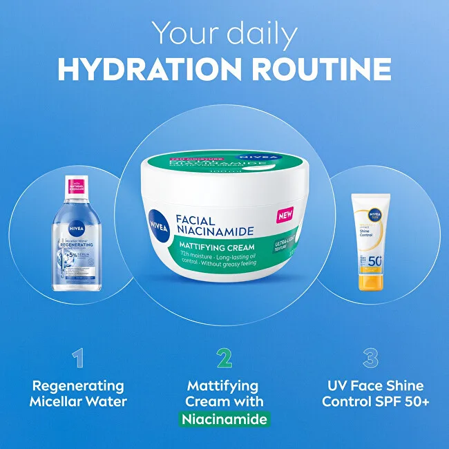 Nivea Mattifying Cream Facial Niacinamide 100 ml thumbnail 7