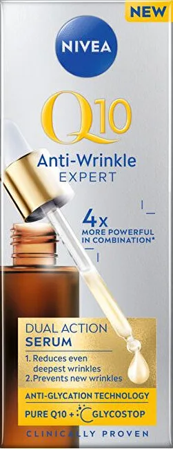 Nivea Q10 Anti-Wrinkle Expert Dual Action Serum thumbnail 2