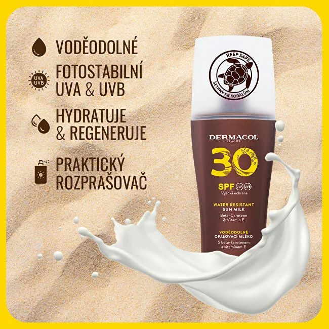 Dermacol Waterproof sun milk SPF 30 (Sun Milk) thumbnail 3
