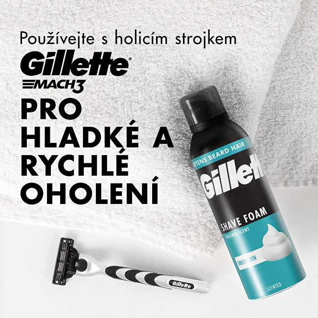 Gillette Original Scent Sensitive Shave Foam thumbnail 6