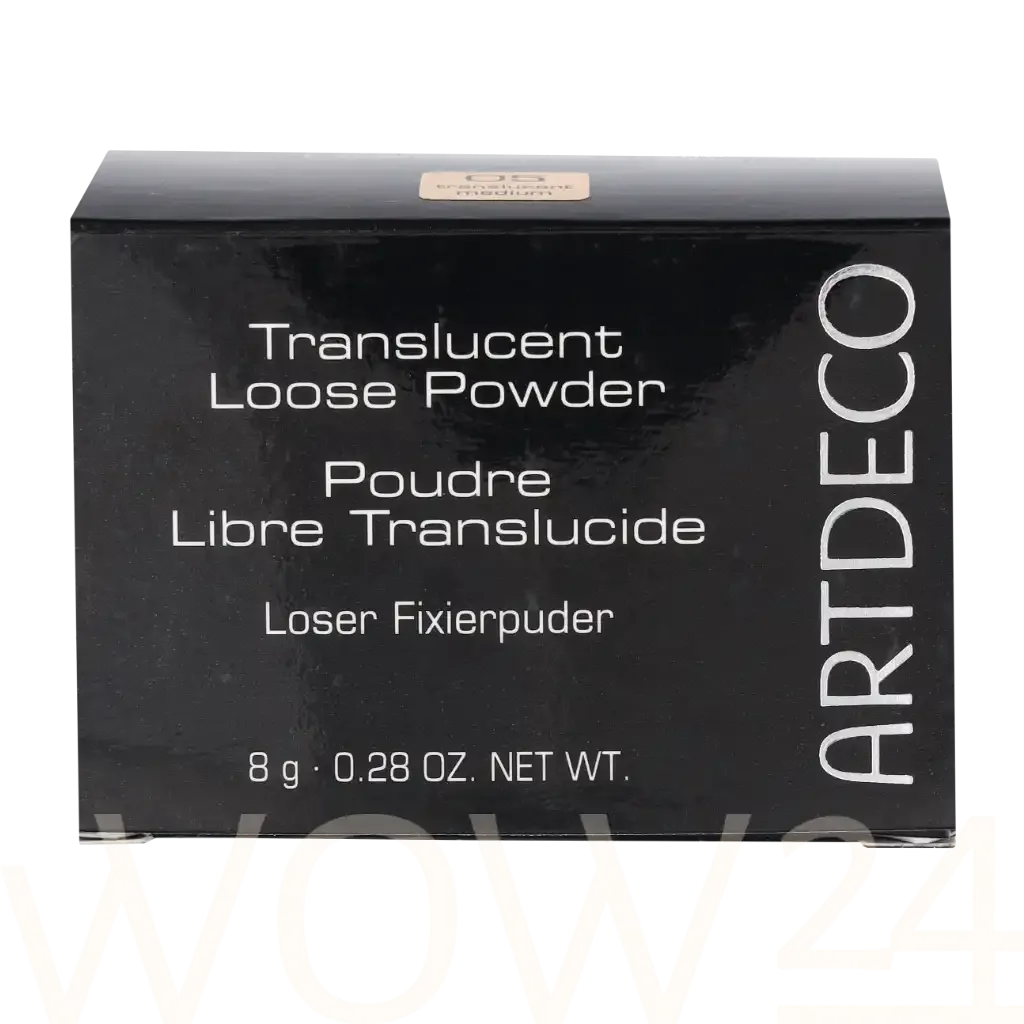 Translucent loose powder