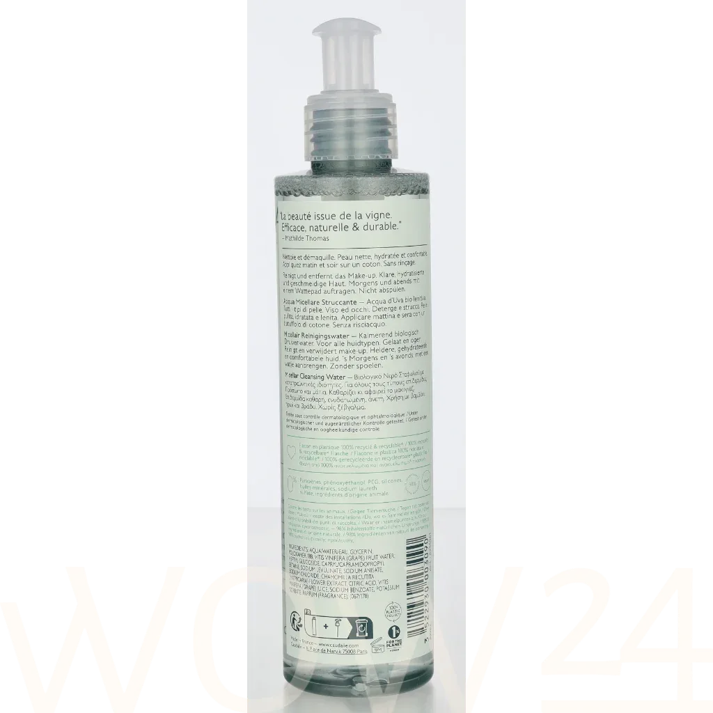 Caudalie Vinoclean micellar cleansing water thumbnail 3