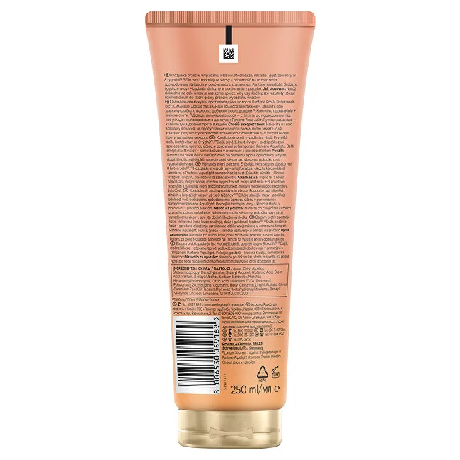 Pantene Conditioner Grow Abundant Anti Hair-Loss Conditioner 250 ml thumbnail 6