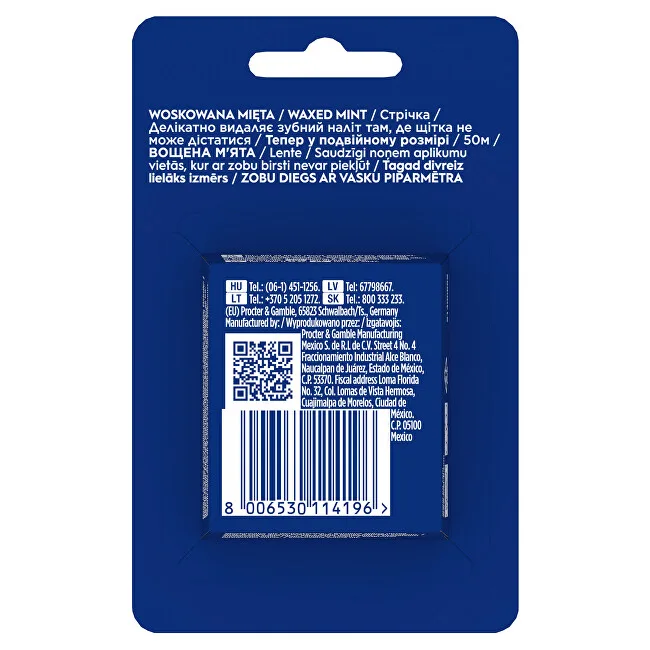 ORAL-B Dental waxed floss Satin Waxed Mint 50 m thumbnail 2