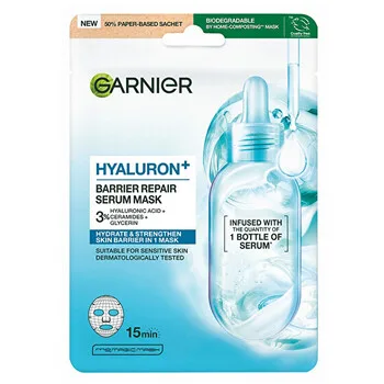 Garnier Garnier HYALURON+ textile face mask for skin barrier restoration with hyaluronic acid thumbnail 7