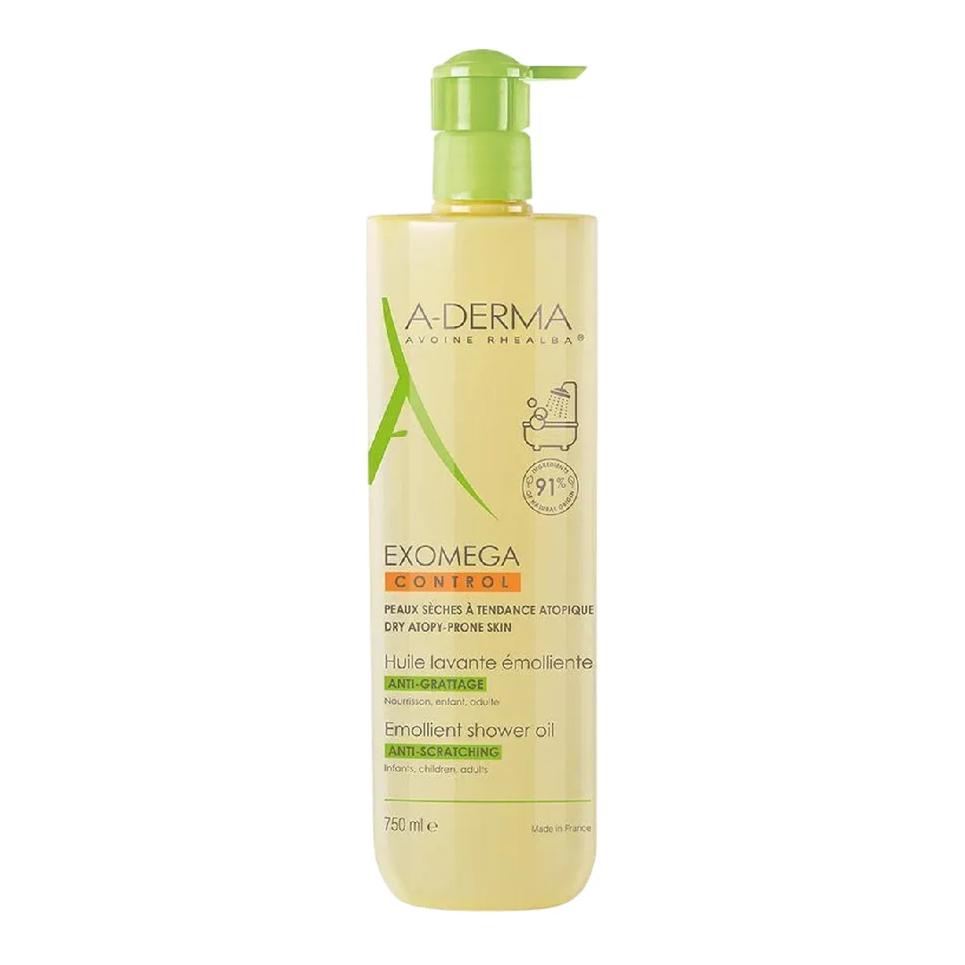 A-Derma A-Derma Exomega Control Emollient Shower Oil thumbnail 2