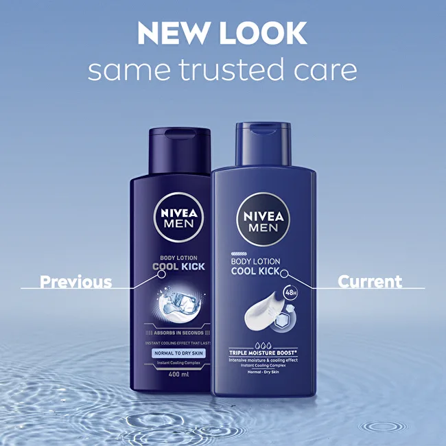 Nivea Cool Kick Body Lotion for Men 400 ml thumbnail 6