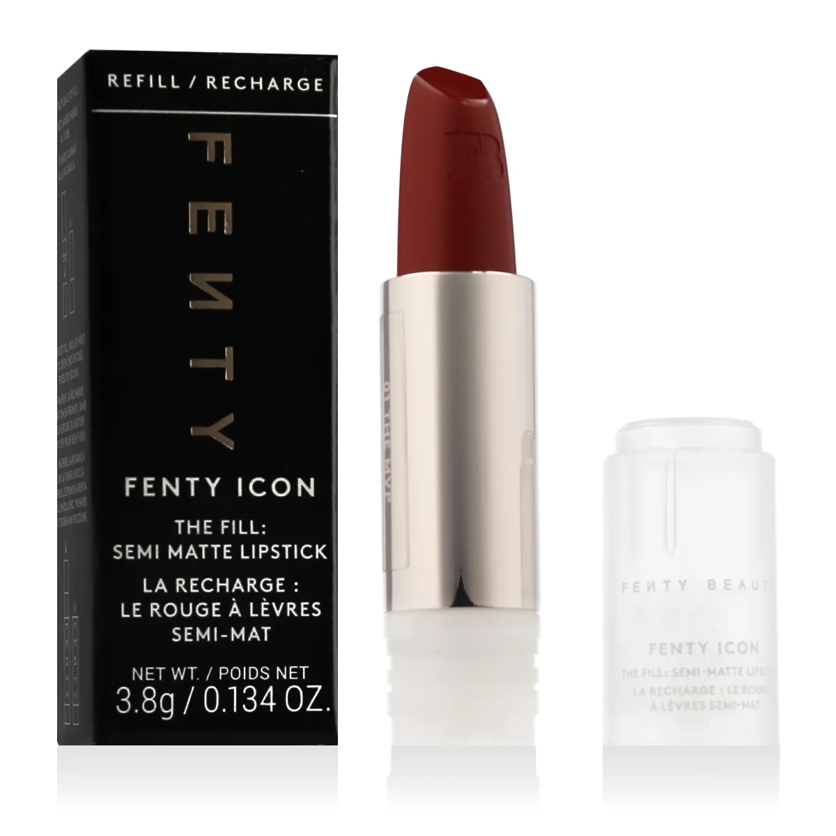 Fenty Beauty Fenty Beauty, Icon, Semi-matte, Cream Lipstick, 01, The MVP, Refillable, 3.8 g thumbnail 2