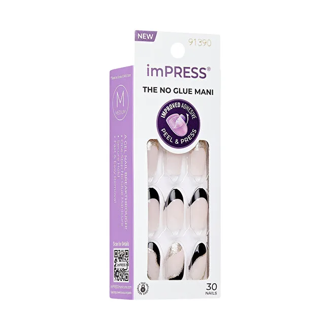 Kiss Self-adhesive nails imPRESS Nails (Illusion) 30 pcs thumbnail 4
