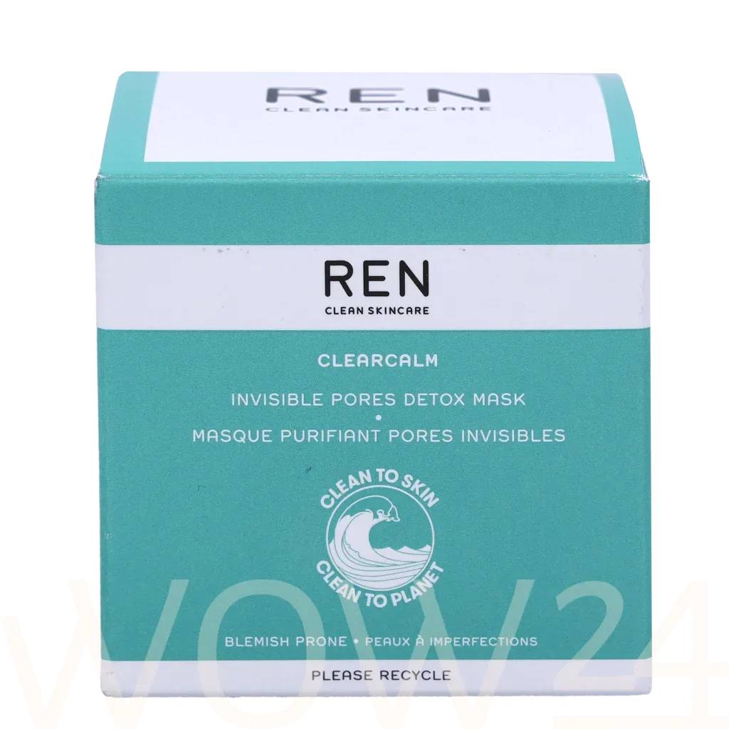 Ren clean skincare Clearcalm Invisible Pores Detox Mask thumbnail 2