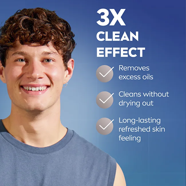 Nivea Men Hydrocare Face Wash Cleansing Gel thumbnail 4