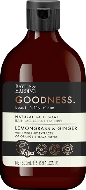 Baylis & Harding Goodness Lemongrass & Ginger Natural Bath Soak thumbnail 2