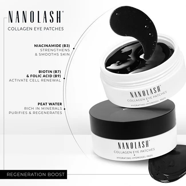 Nanolash Collagen Eye Patches Hydrogel Eye Pads 60 pcs thumbnail 7