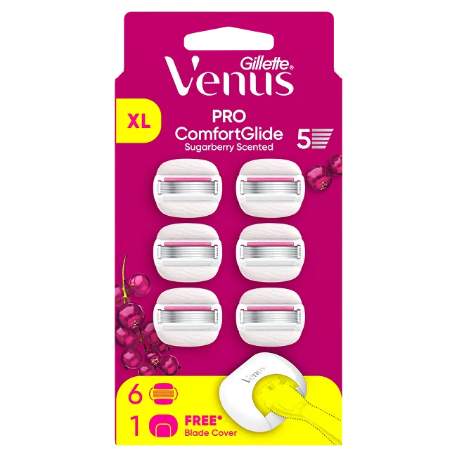 Gillette Venus ComfortGlide Sugarbarry NH 6 pcs + Cover thumbnail 5