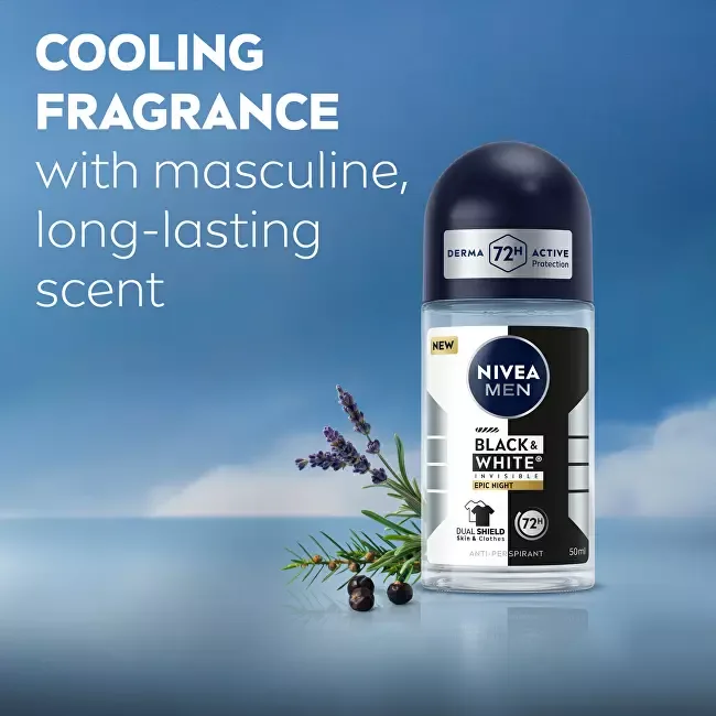 Nivea B&W Epic Night Anti-Perspirant Roll-On thumbnail 4