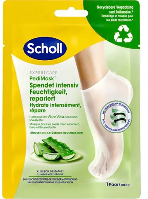 Scholl Expert Care Nourishing Foot Mask Aloe Vera thumbnail 2