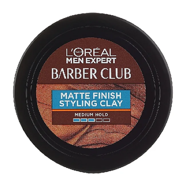 Loreal Men Expert Barber Club Messy Hair Molding Clay thumbnail 6