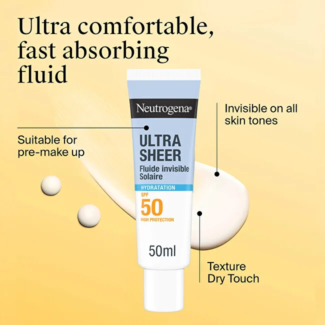 Neutrogena Invisible Hydrating Fluid SPF 50 Ultra Sheer thumbnail 3