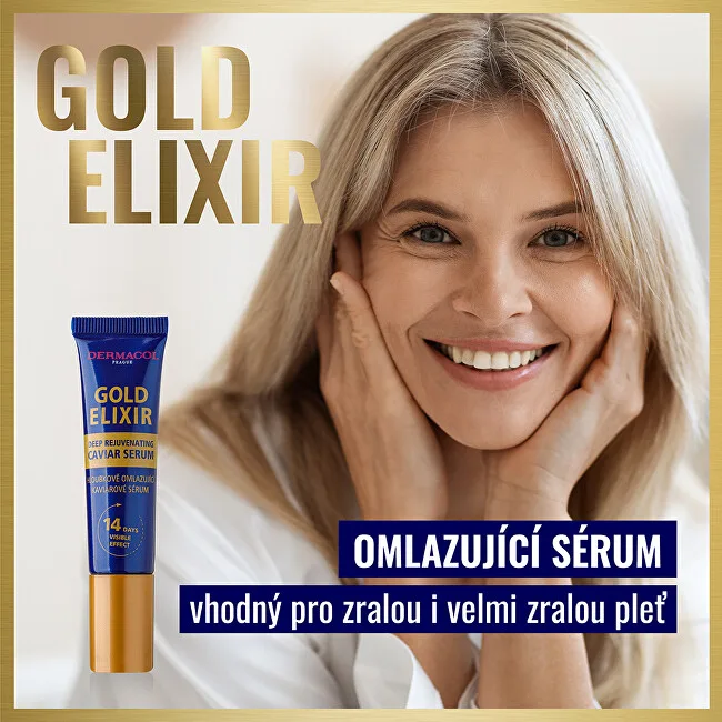 Dermacol Gold Elixir Deep Rejuvenating Caviar Serum thumbnail 3