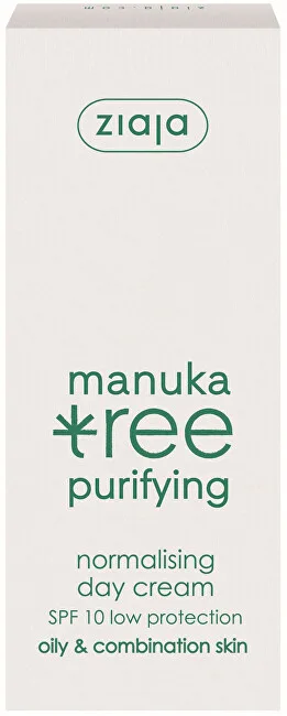 Ziaja Daily cream SPF 10 normalizing Manuka Tree Purifying 50 ml thumbnail 2