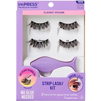 Kiss imPRESS No Glue Strip Lash 02 thumbnail 5