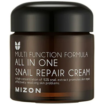 Mizon Regenerating face cream with snail secretion filtrate 92% (All In One Snail Repair Cream) - 75 ml thumbnail 2