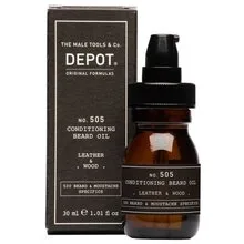 Depot No. 505 Conditioning Beard Oil Leather & Wood thumbnail 2