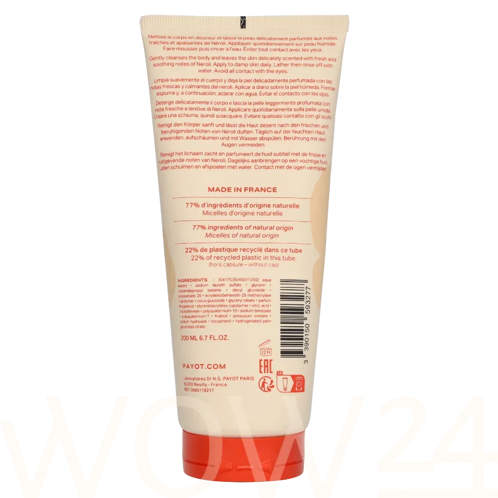 Payot Payot Neroli D'Ete Perfumed Shower Gel thumbnail 3