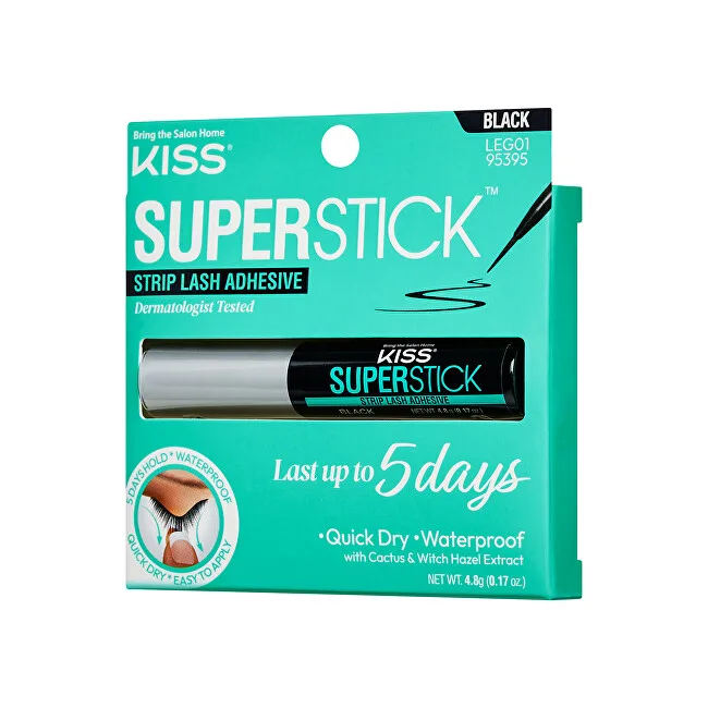 Kiss Super Stick 5-Day Extended Wear (Strip Lash Adhesive) 4.8 g Black thumbnail 7