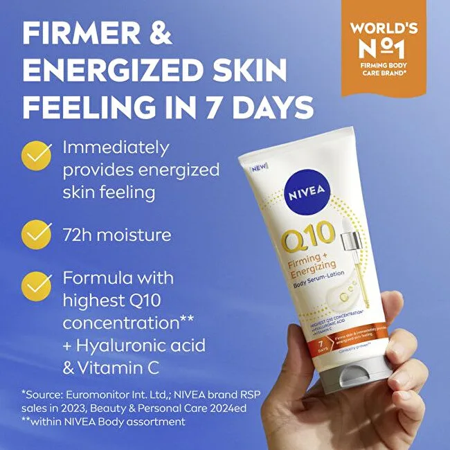 Nivea Firming and Energizing Body Serum-Lotion Q10 200 ml thumbnail 2