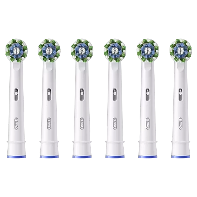 ORAL-B Cross Action White EB50 replacement brush heads 6 pcs. thumbnail 2