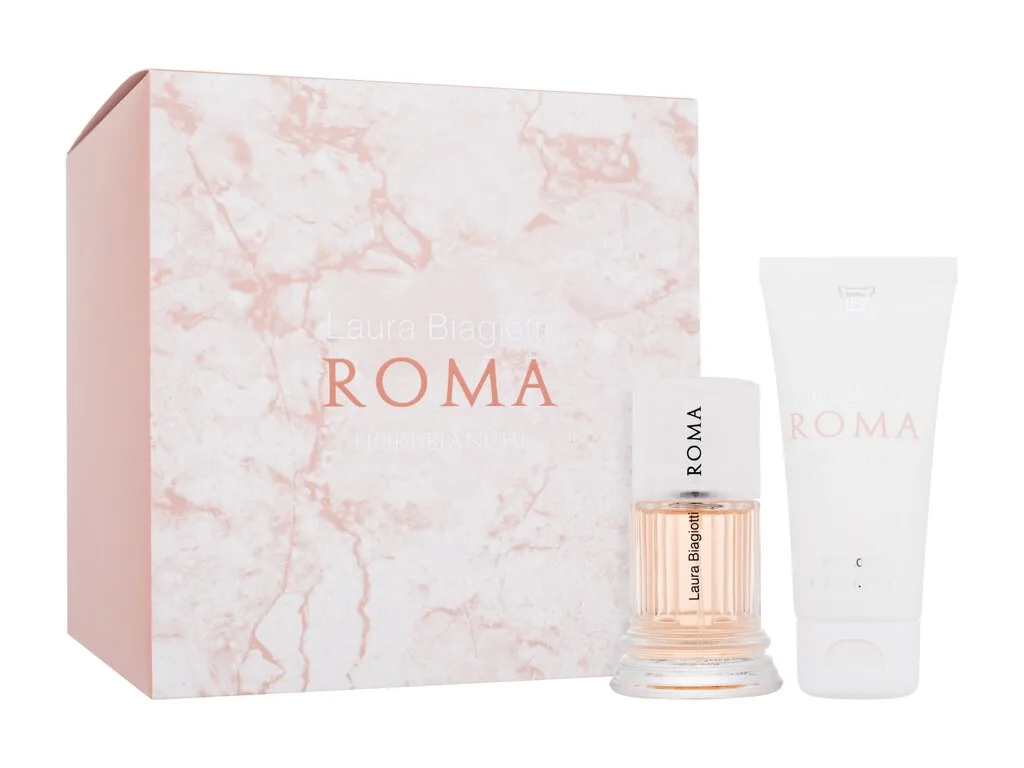 Roma fiori bianchi